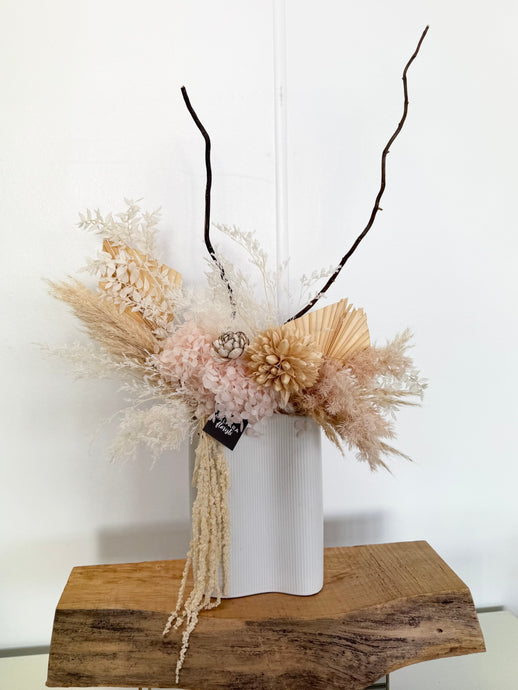 Dried arrangement neutrals