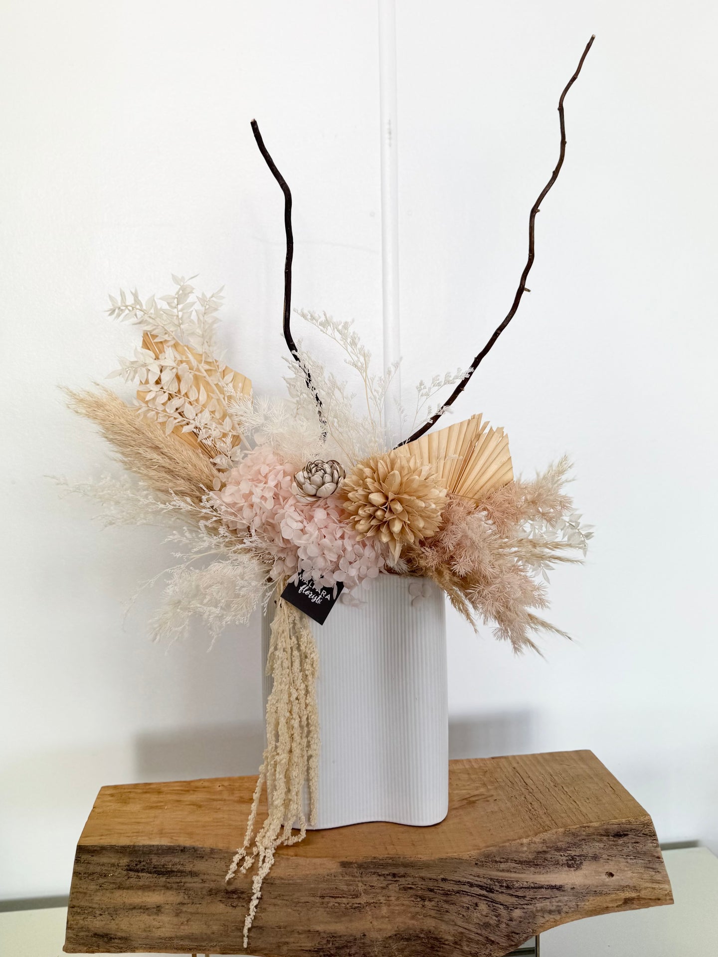 Dried arrangement neutrals